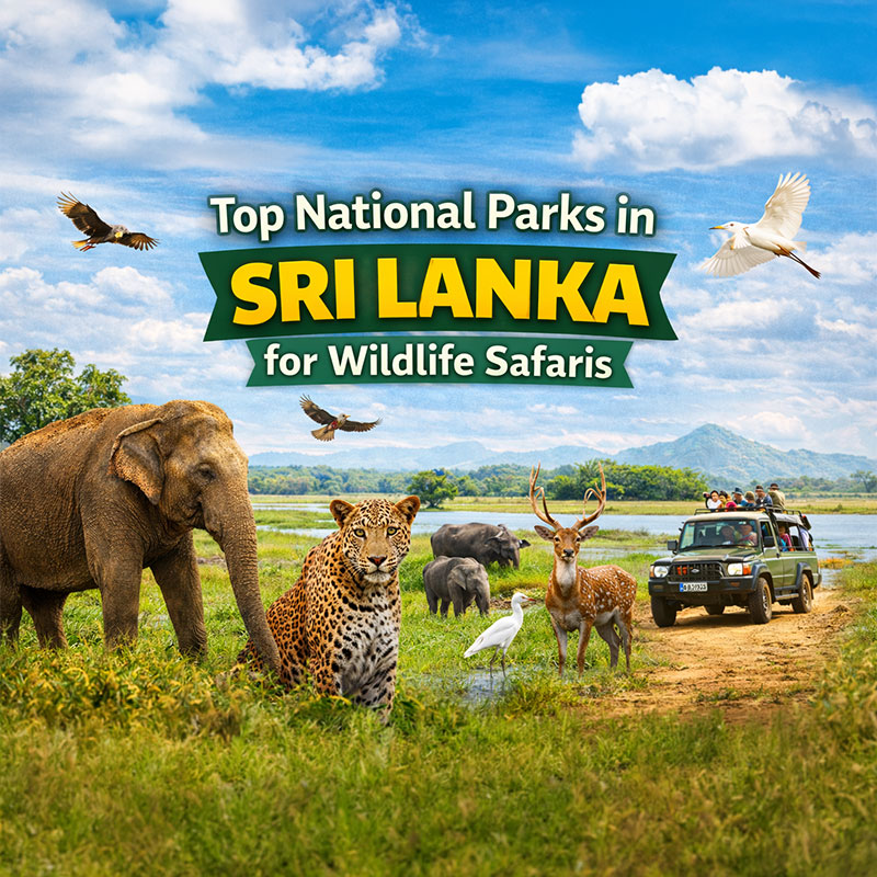 Wildlife safari in Sri Lanka